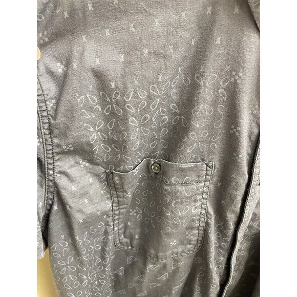 Carhartt Rugged Flex Shirt Mens Size Xxl Gray Button Up Relaxed Fit Bandana - Picture 4 of 8